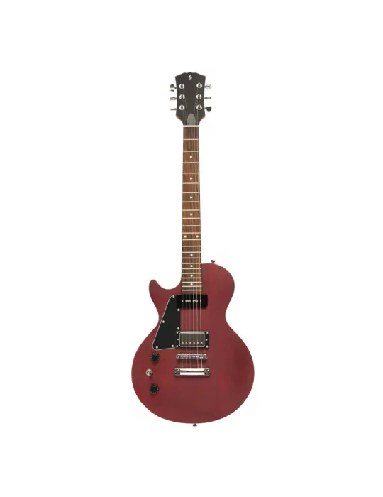  STAGG SEL-HB90 CHRRYL Standard Series, electric guitar with solid Mahogany body flat top, Left Hand|MusicGoodDeal 