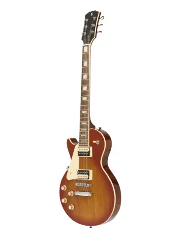  STAGG SEL-STD VSB LH Standard Series, electric guitar with solid Mahogany body archtop, Left Hand|MusicGoodDeal 