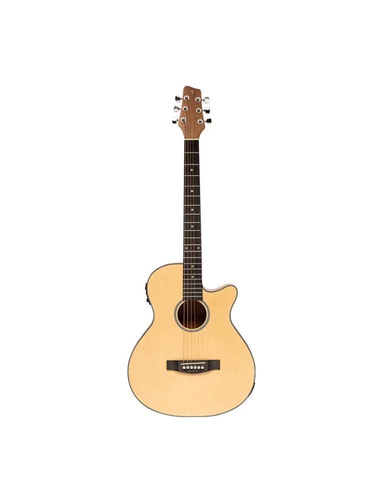  STAGG SA25 ACE SPRUCE EL AC GT.CUT AUDI SPRUCE NAT|MusicGoodDeal 