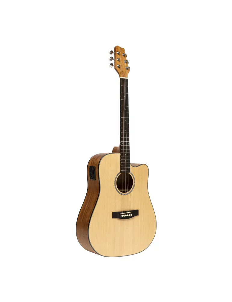  STAGG SA25 DCE SPRUCE E.A.GT.CUTWAY DREAD.SPRUCE NAT|MusicGoodDeal 