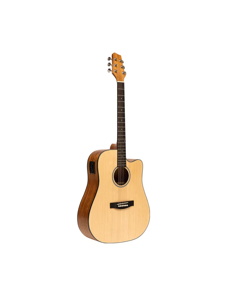  STAGG SA25 DCE SPRUCE E.A.GT.CUTWAY DREAD.SPRUCE NAT|MusicGoodDeal 