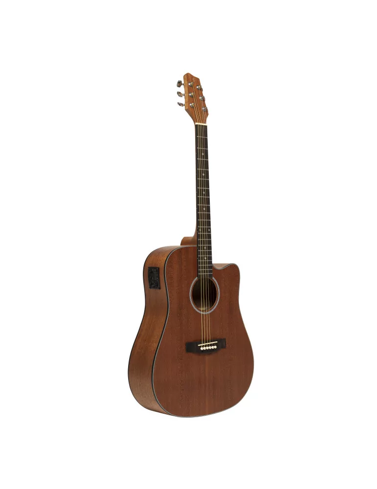  STAGG SA25 DCE MAHO Guitarra electroacústica cutaway dreadnought|MusicGoodDeal 