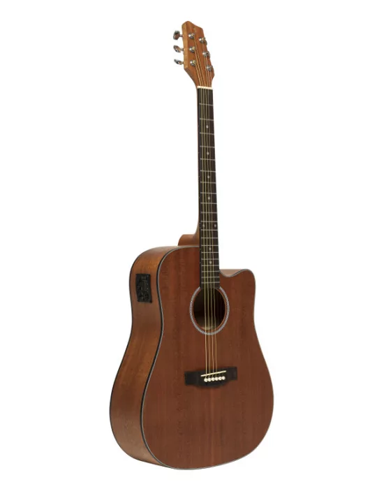  STAGG SA25 DCE MAHO Guitarra electroacústica cutaway dreadnought|MusicGoodDeal 