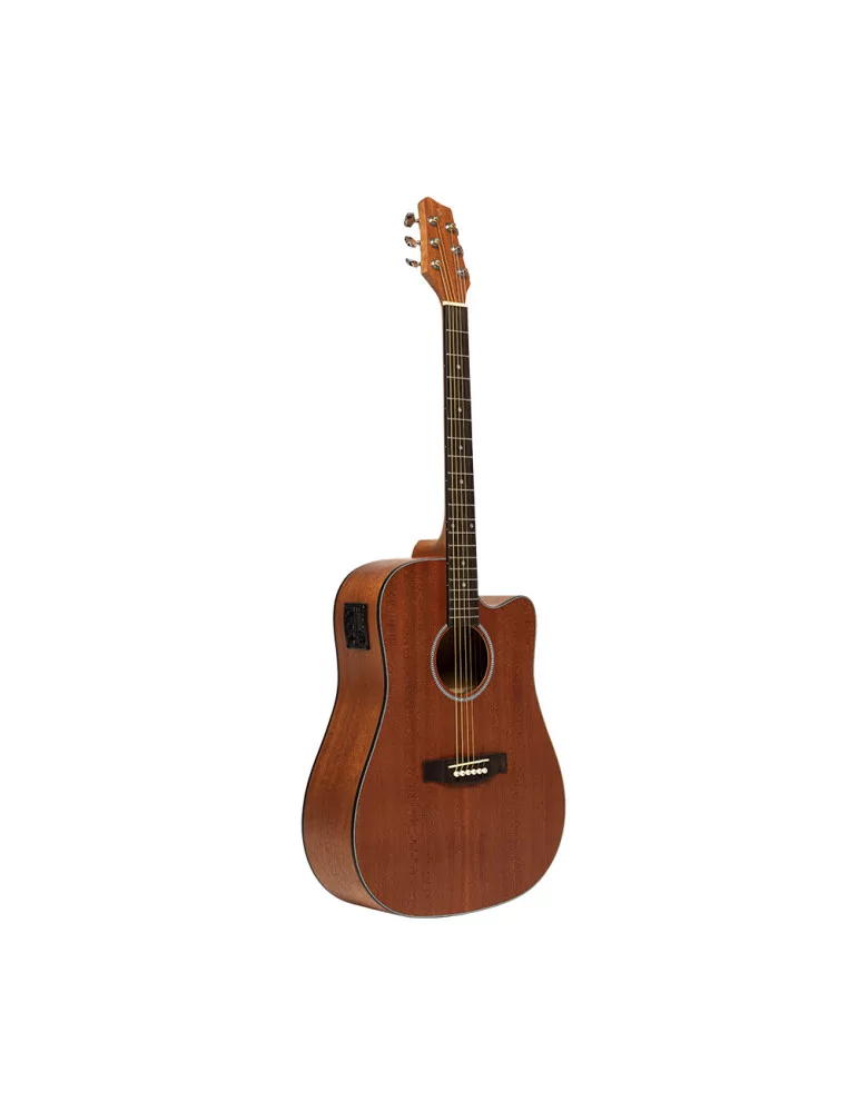  STAGG SA25 DCE MAHO Guitarra electroacústica cutaway dreadnought|MusicGoodDeal 