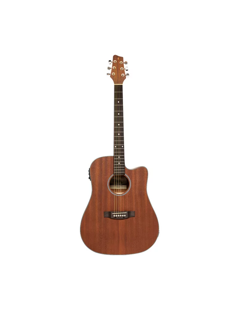  STAGG SA25 DCE MAHO Guitarra electroacústica cutaway dreadnought|MusicGoodDeal 