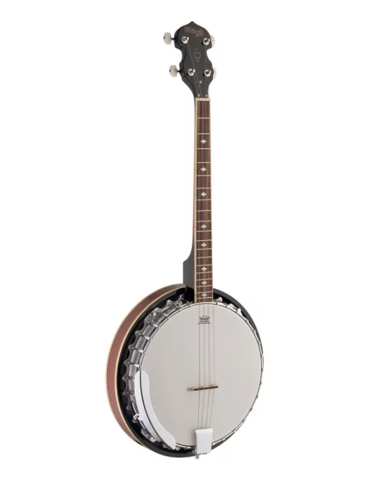  STAGG BJM30 4DL 4-string Bluegrass Banjo Deluxe with metal pot|MusicGoodDeal 