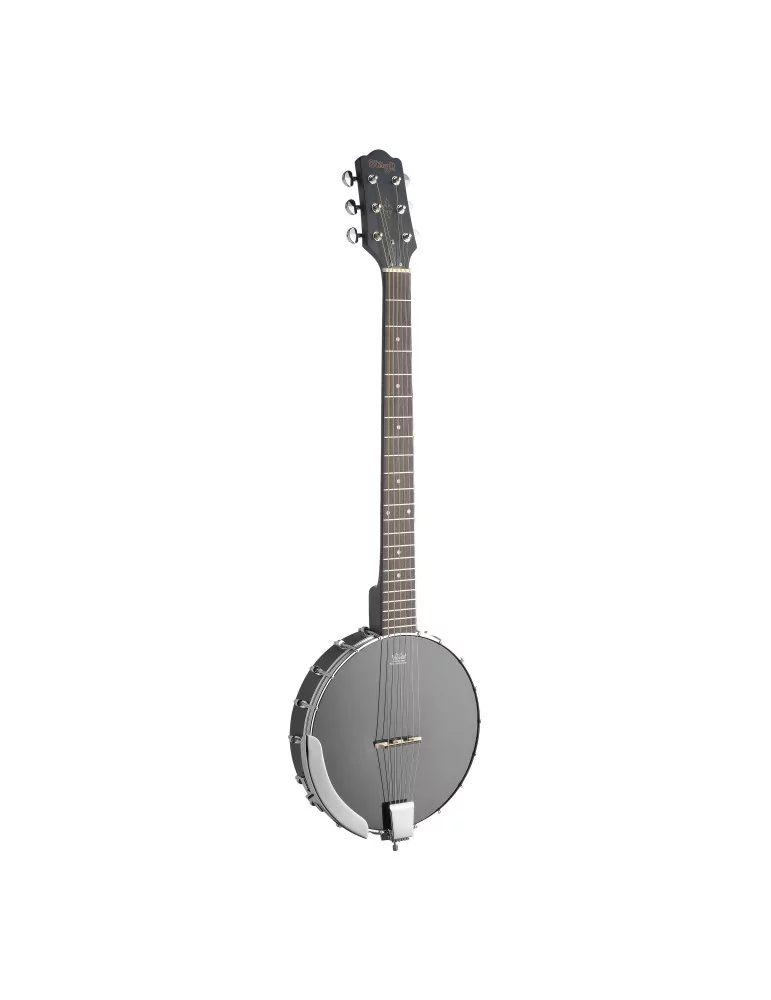  STAGG BJW-OPEN 6 6-Saiter Open Back Gitarrenbanjo m/ Gitarrenkopfplatte|MusicGoodDeal 