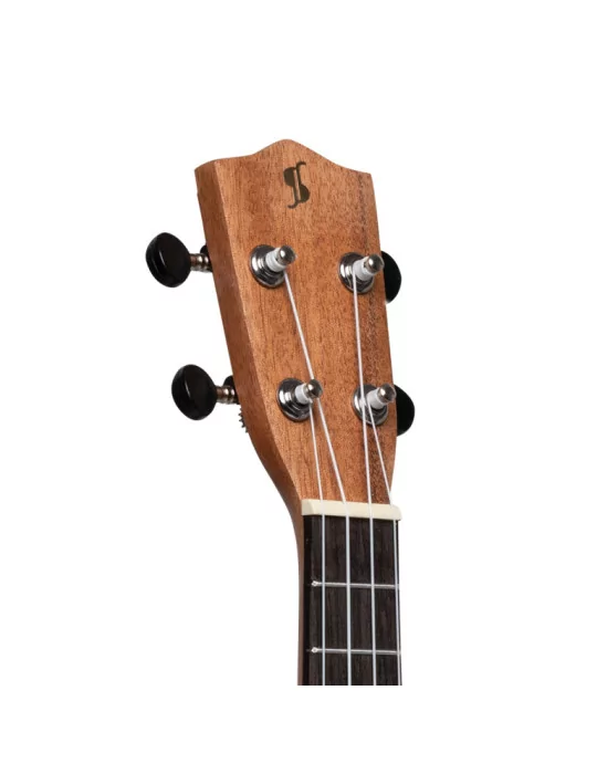  STAGG UC-30 SPRUCE Ukelele de concierto tradicional con tapa de abeto y funda de nailon negra|MusicGoodDeal 