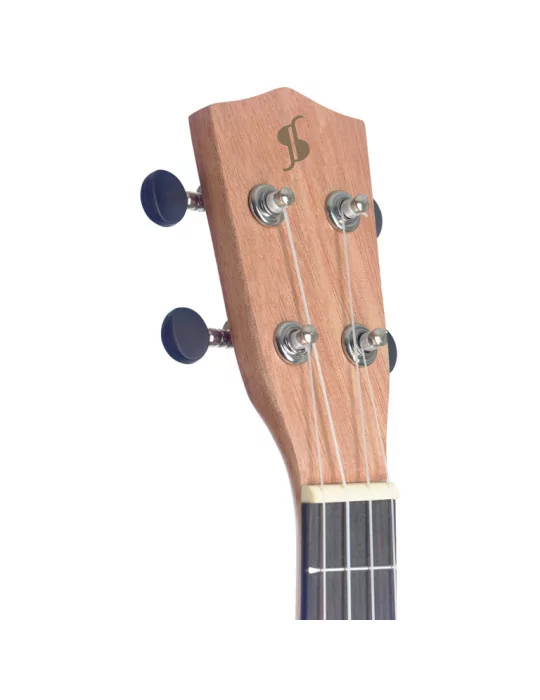  STAGG UT-30 Ukelele tenor tradicional con tapa y funda de sapeli|MusicGoodDeal 