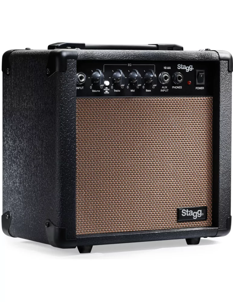  STAGG 10 AA EU Amplificador acústico de 10 vatios|MusicGoodDeal 