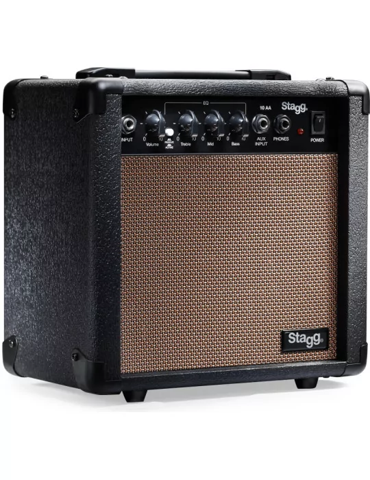  STAGG 10 AA EU Amplificador acústico de 10 vatios|MusicGoodDeal 