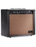  STAGG 40 AA R EU Amplificador acústico con reverberación de muelles, 40 vatios|MusicGoodDeal 