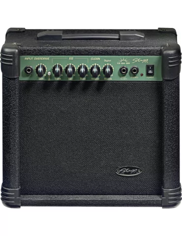 STAGG 15 GA DR EU 15 W RMS Guitar Amplifier with digital reverb|MusicGoodDeal 
