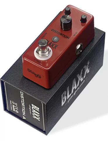  STAGG BX-DIST A BLAXX Verzerrer-Pedal für E-Gitarre|MusicGoodDeal 