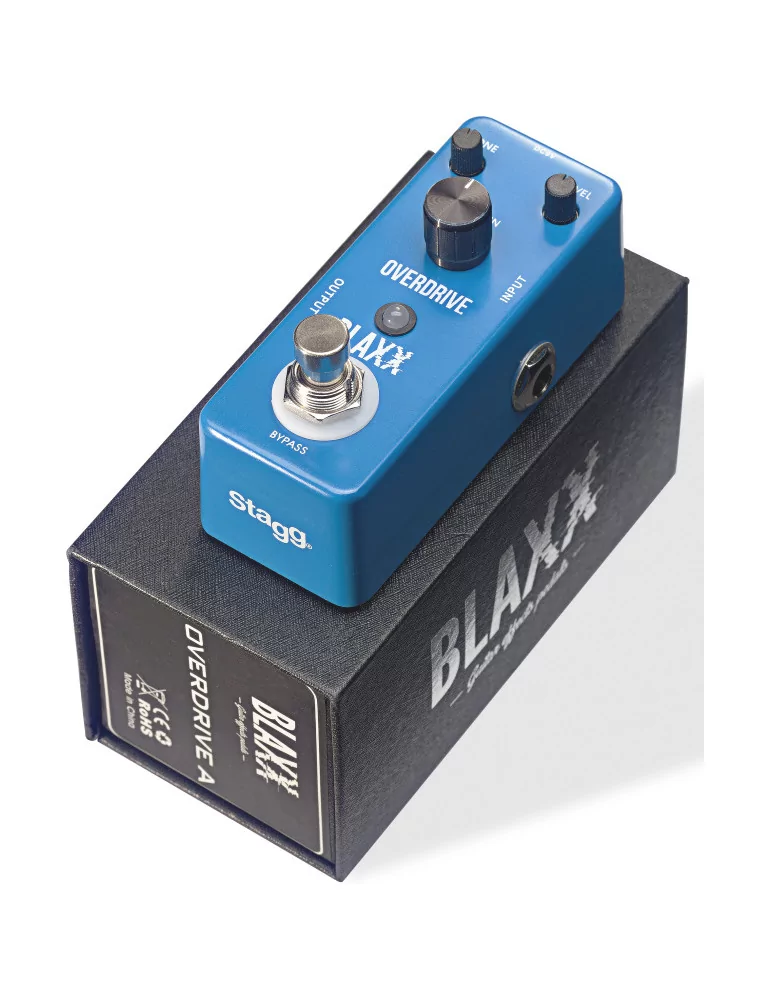  STAGG BX-DRIVE A BLAXX Overdrive-Pedal für E-Gitarre|MusicGoodDeal 