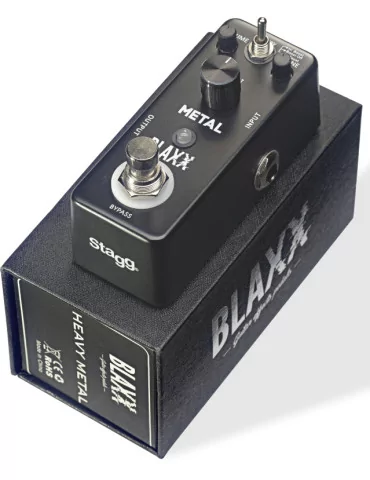  STAGG BX-METAL BLAXX 3-Modi Metal-Pedal für E-Gitarre|MusicGoodDeal 