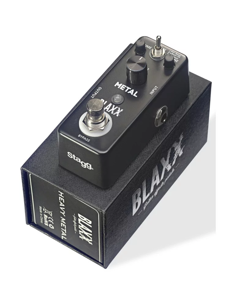  STAGG BX-METAL BLAXX 3-Modi Metal-Pedal für E-Gitarre|MusicGoodDeal 
