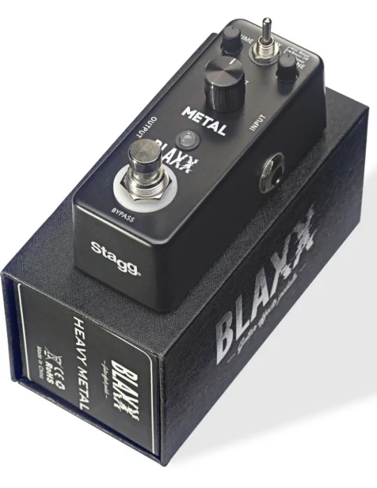  STAGG BX-METAL BLAXX 3-Modi Metal-Pedal für E-Gitarre|MusicGoodDeal 