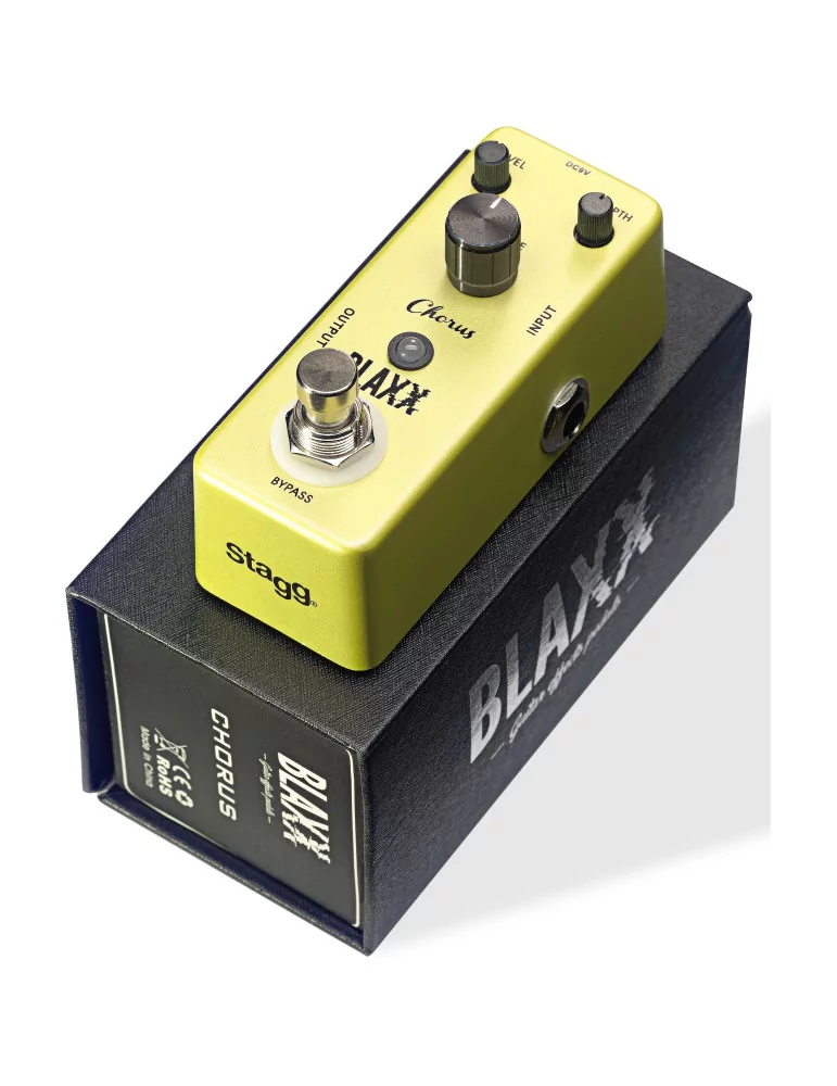  STAGG BX-CHORUS Pedal de coro BLAXX para guitarra eléctrica|MusicGoodDeal 
