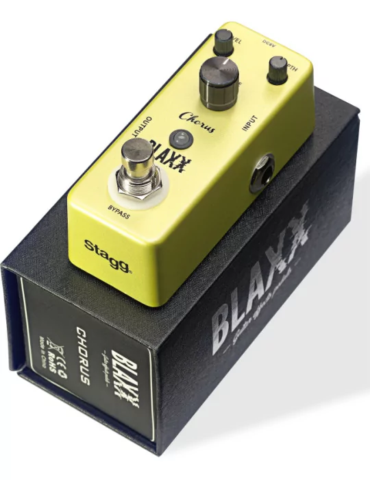  STAGG BX-CHORUS Pedal de coro BLAXX para guitarra eléctrica|MusicGoodDeal 