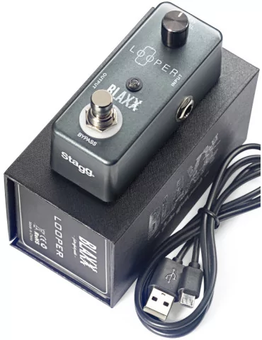  STAGG BX-LOOP BLAXX looper pedal for electric and bass guitars|MusicGoodDeal  2
