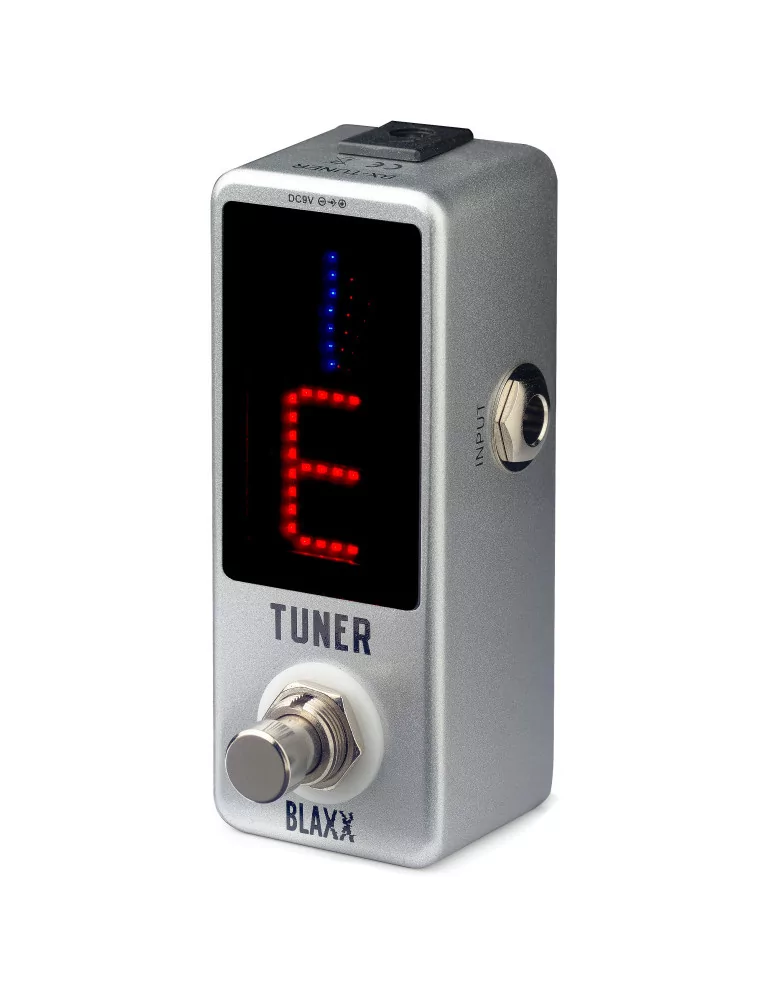  STAGG BX-TUNER Pedal de afinador cromático automático BLAXX para guitarra, bajo y otros instrumentos|MusicGoodDeal 