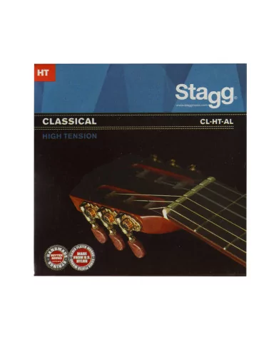  STAGG CL-HT-AL Nylon/ silver plated wound set of strings for classical guitar|MusicGoodDeal 