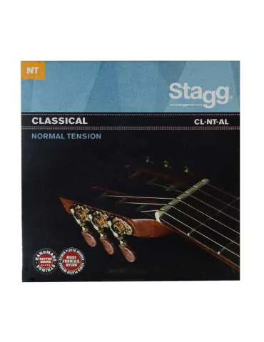  STAGG CL-NT-AL Nylon/silver plated wound set of strings for Classical guitar|MusicGoodDeal  2