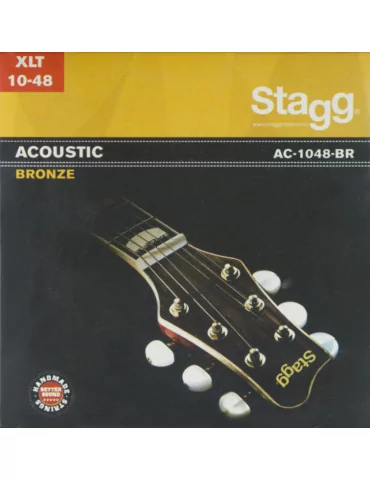  STAGG AC-1048-BR Bronze set of strings for acoustic guitar|MusicGoodDeal 