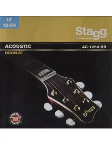  STAGG AC-1254-BR Bronze set of strings for acoustic guitar|MusicGoodDeal 