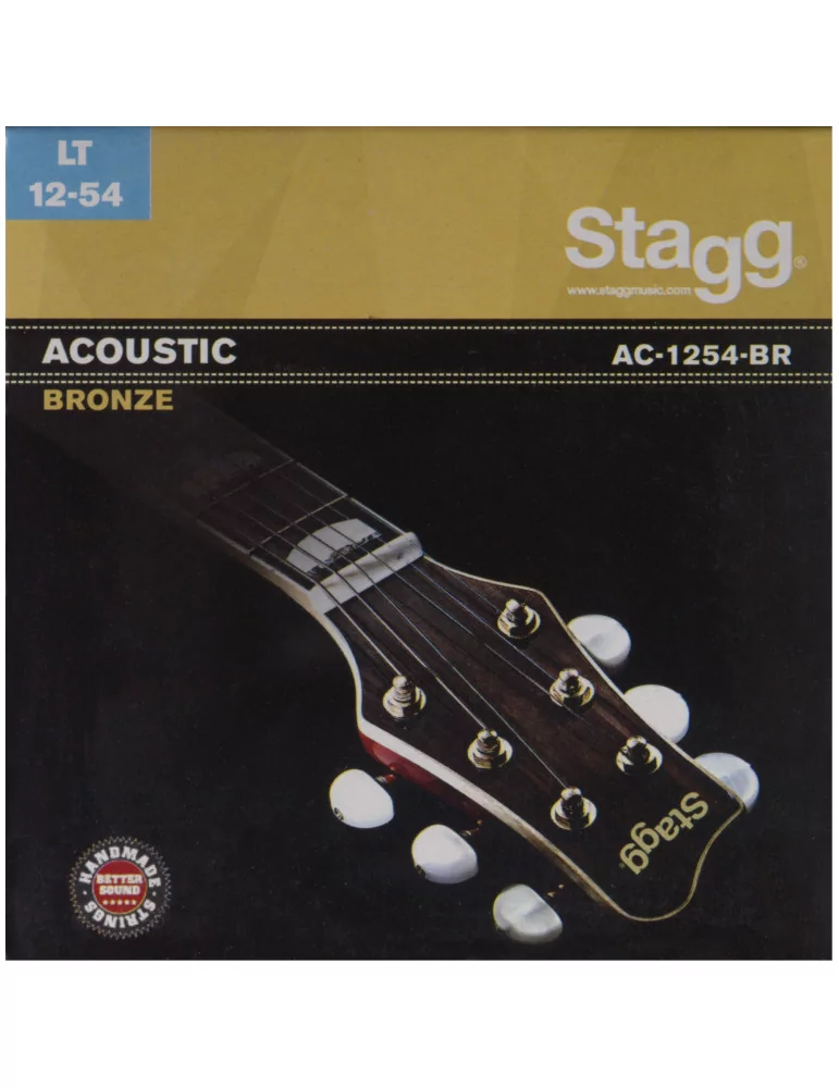  STAGG AC-1254-BR Bronze set of strings for acoustic guitar|MusicGoodDeal 