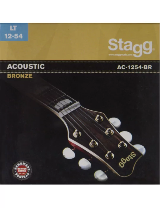  STAGG AC-1254-BR Bronze set of strings for acoustic guitar|MusicGoodDeal 
