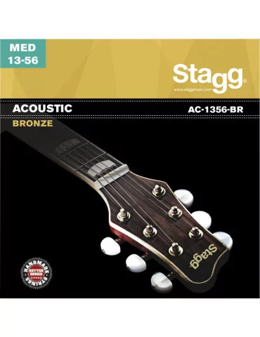  STAGG AC-1356-BR Bronze set of strings for acoustic guitar|MusicGoodDeal  2