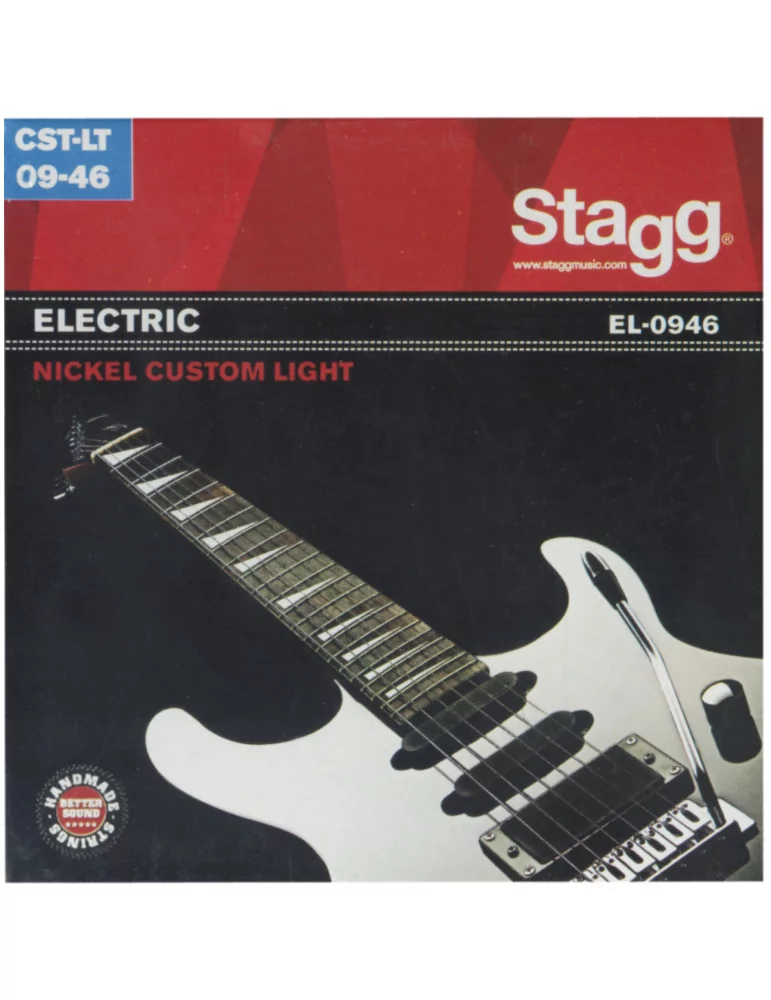  STAGG EL-0946 Juego de cuerdas de acero niquelado para guitarra eléctrica|MusicGoodDeal 