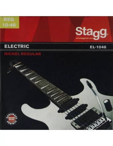  STAGG EL-1046 Nickel plated steel set of strings for electric guitar|MusicGoodDeal 