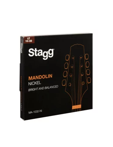  STAGG MA-1032-NI Set of nickel strings for mandolin, light|MusicGoodDeal 