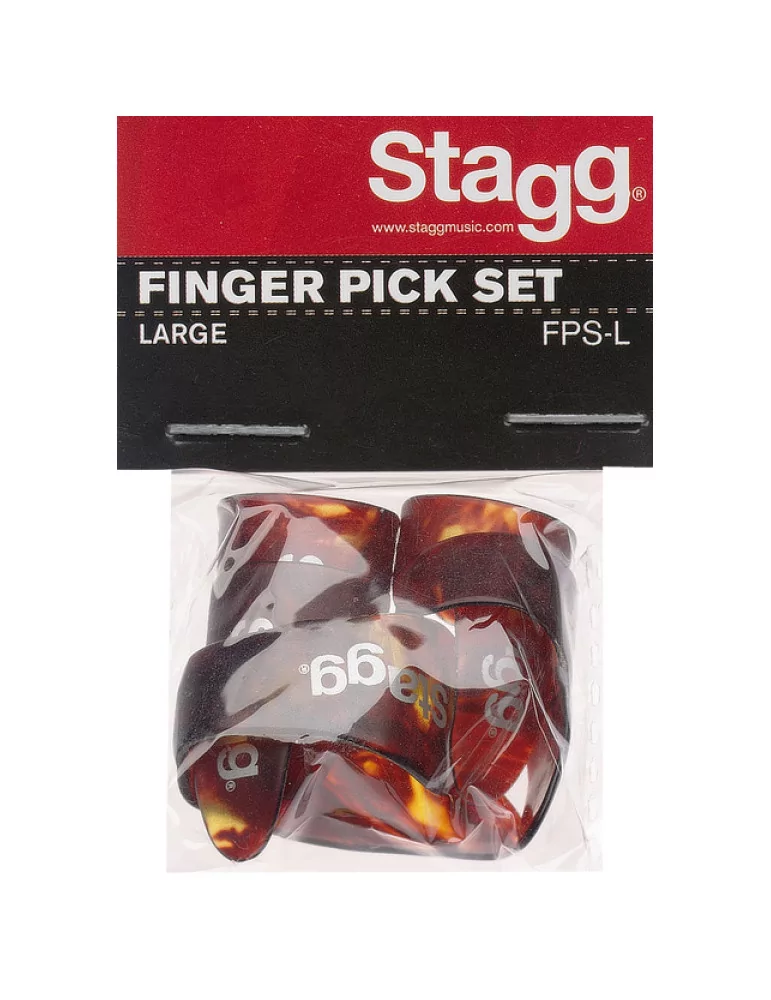  STAGG FPS-L Juego de yeso para uñas (1 pulgada + 4 dedos)|MusicGoodDeal 