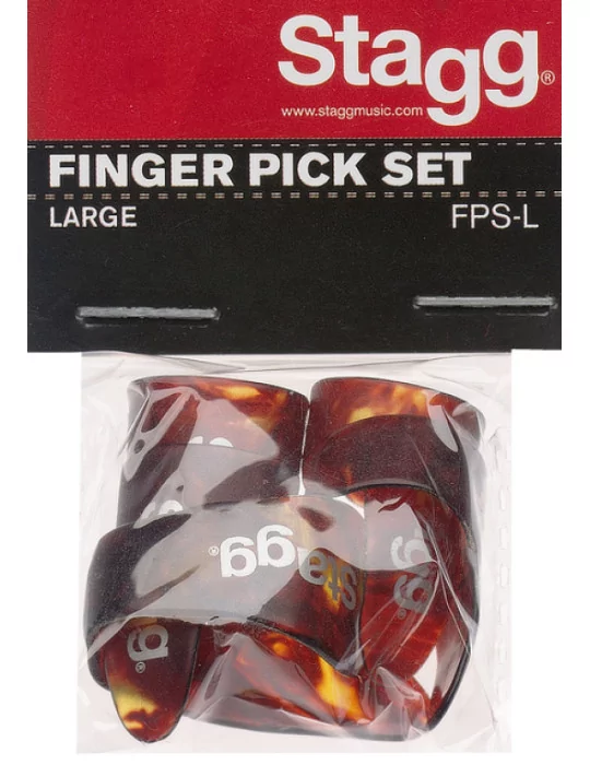  STAGG FPS-L Juego de yeso para uñas (1 pulgada + 4 dedos)|MusicGoodDeal 