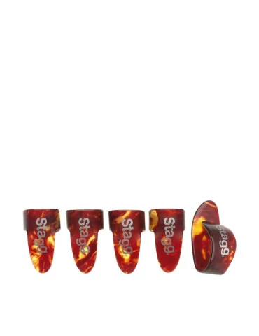  STAGG FPS-M Set of plastic thumb & finger picks (1 thumb + 4 fingers)|MusicGoodDeal  2