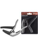  STAGG SCPX-CU CR Gebogener Trigger-Kapodaster für Akustik u. Elektrik-Gitarre|MusicGoodDeal 