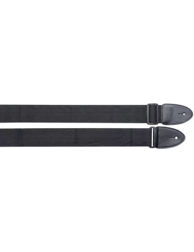  STAGG SN5 BLK/L Correa de nailon trenzada negra - Larga|MusicGoodDeal 