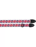  STAGG STE FLAG UK Terylene guitar strap with UK flag pattern|MusicGoodDeal 