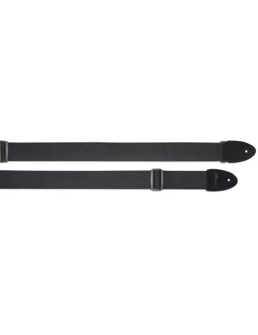 STAGG SNV5 BK Courroie en coton pour guitare, avec embouts en cuir