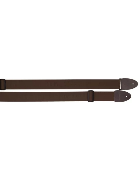  STAGG SNV5 BR Cotton guitar strap with leather ends|MusicGoodDeal 