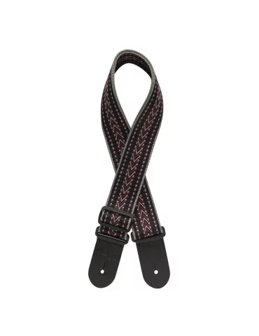  STAGG SWO COT RAF BLU Woven cotton guitar strap with rafter pattern|MusicGoodDeal  2