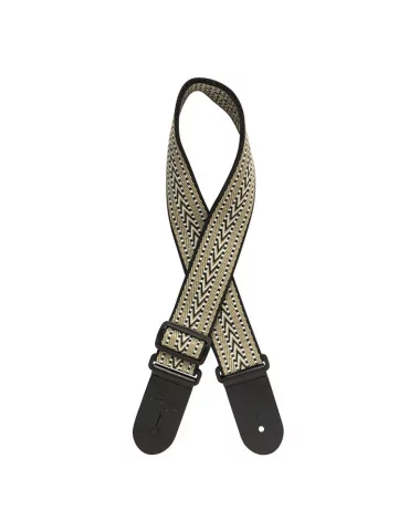  STAGG SWO COT RAF WH Woven cotton guitar strap with rafter pattern|MusicGoodDeal  2