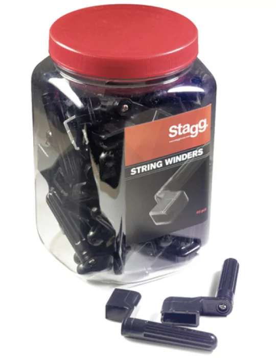  STAGG GSW-40 BK String winders with bridge pin remover|MusicGoodDeal 