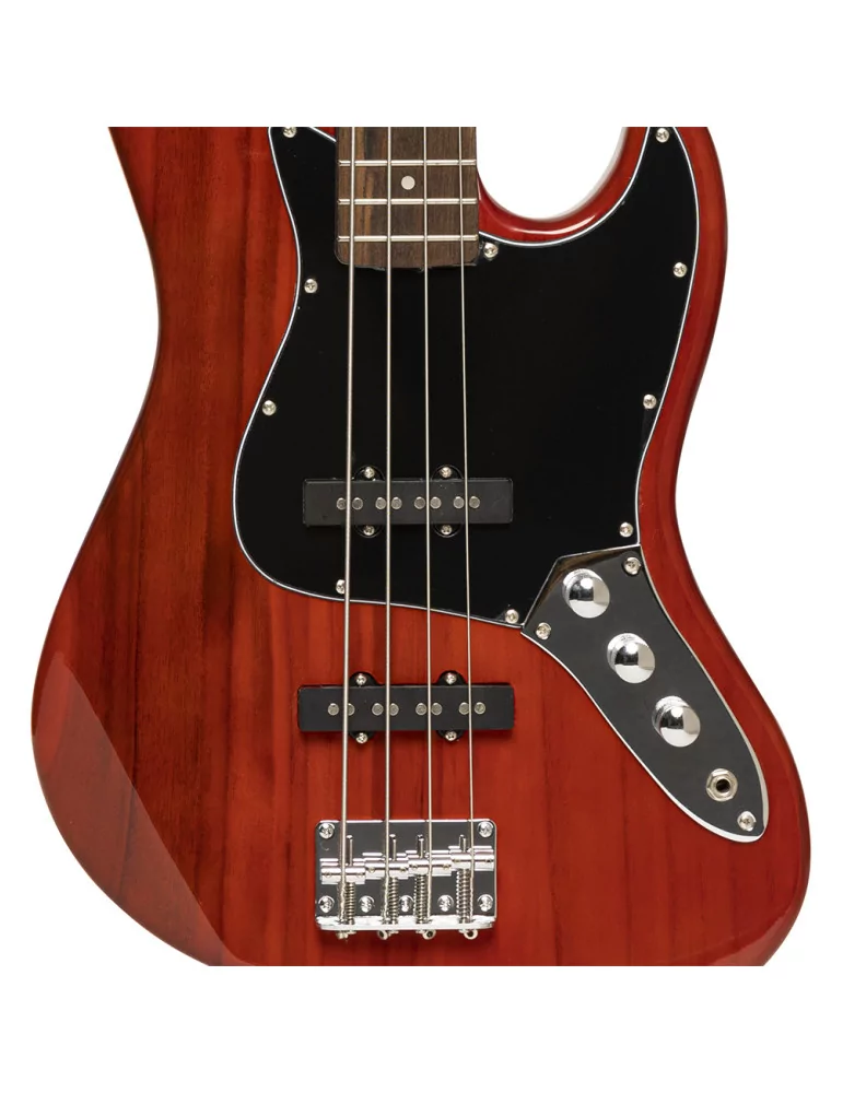  STAGG SBJ-30 STF RED Standard "J" electric bass guitar|MusicGoodDeal 