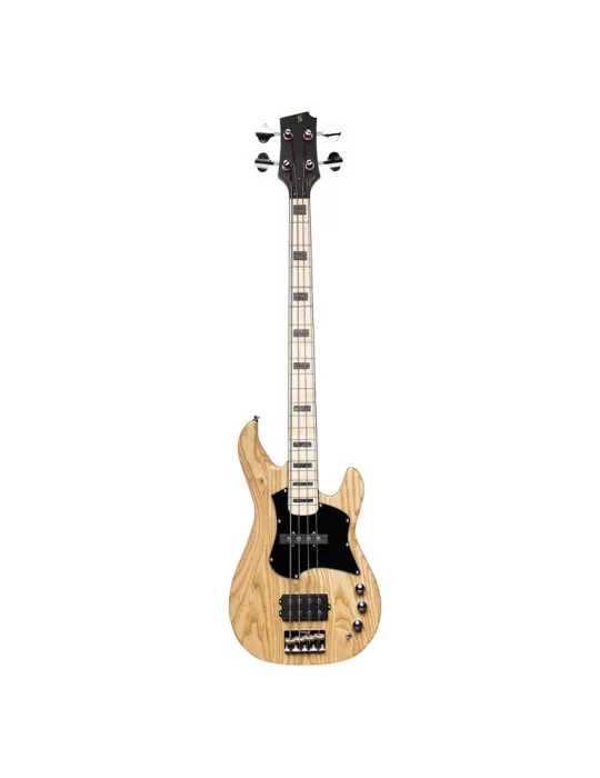  STAGG SVY J-FUNK NAT Electric bass guitar, Silveray series, "J" model|MusicGoodDeal 