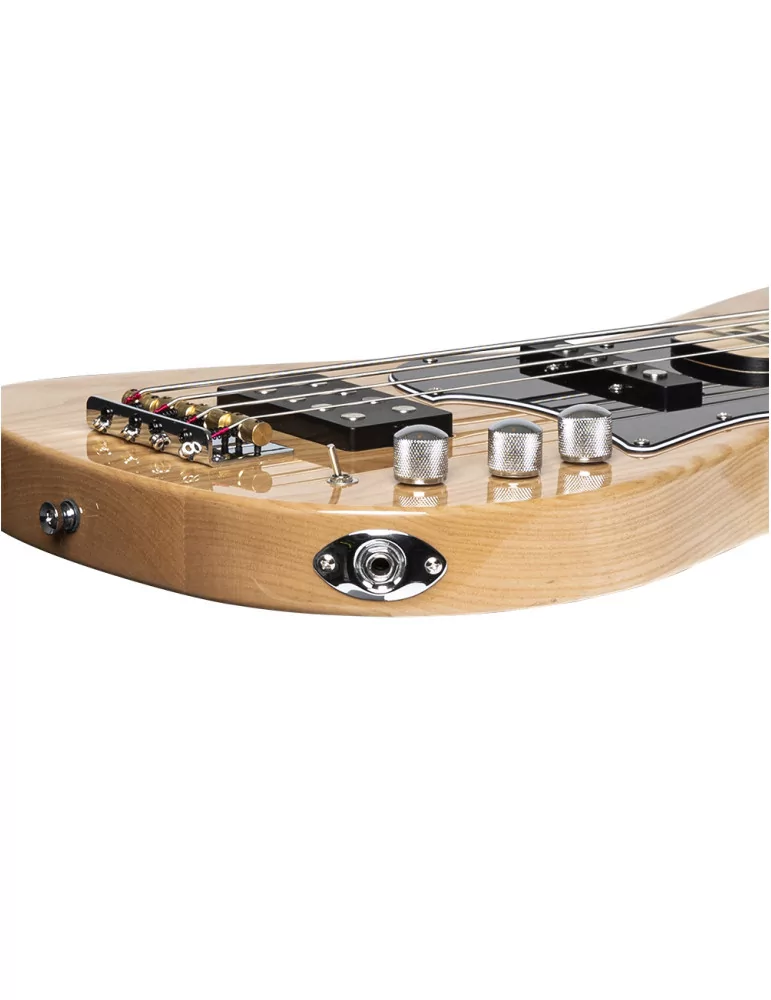  STAGG SVY J-FUNK NAT Electric bass guitar, Silveray series, "J" model|MusicGoodDeal 
